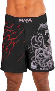 Pantalones Cortos de MMA para Hombre de Poliéster de Alta Calidad, Transpirables, de Secado Rápido, Estilo Urbano, Sólidos, Suministro Directo de Fábrica Profesional - Product Image 3