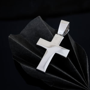 Nouvel arrivage de bijoux tendance hip hop pendentif croix personnalisé pendentif glacé en diamant cultivé en laboratoire en argent 925 pour hommes et femmes - Product Image 2