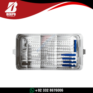 Juego de Instrumentos Ortopédicos para Columna Vertebral de Alta Calidad 2026, Fuente de Alimentación Manual para Hospital, Juego de Instrumentos para Columna Vertebral de Calidad Premium - Product Image 3