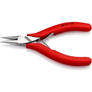 คีมปากแบนเคลือบพลาสติก KNIPEX 115 มม. สำหรับงานอิเล็กทรอนิกส์ - Product Image 5