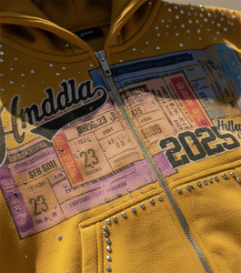 Sudadera con Capucha de Invierno para Hombre, 100% Algodón de Alta Calidad, Estilo Desgastado, Personalizada, Holgada, con Hombros Caídos, Estilo Urbano, con Pedrería - Product Image 5