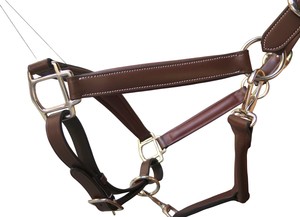 Circonférence de cheval anatomique de haute qualité avec muserolle surélevée fantaisie Produits de cheval à licou rembourrés durables - Product Image 3