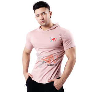 Chemises pullover respirantes écologiques de haute qualité pour hommes avec impression numérique du logo personnalisé Matériau flexible d'été - Product Image 3