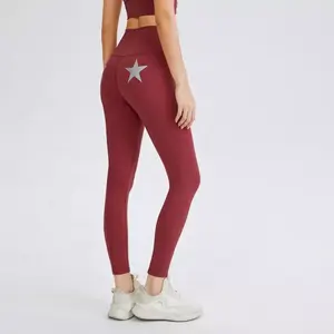 Color y tamaño personalizados sin costuras de cintura alta entrenamiento Fitness Gym Leggings Use pantalones de yoga para mujeres - Product Image 3