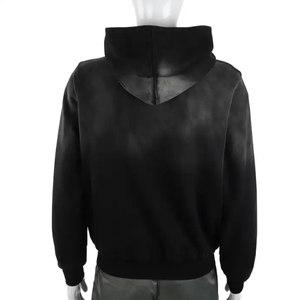 2025 Impression personnalisée Sweats unis Logo personnalisé vierge Sweats à capuche et sweat-shirts à manches longues pour hommes - Product Image 3