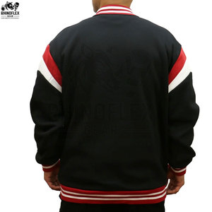 Veste Versity en laine de service OEM pour homme Vestes homme à séchage rapide personnalisées Vestes Versity grande taille respirantes pour hommes pour adultes - Product Image 2