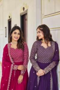 2024 Summer Fox Georgette Girls' Long Casual Dresses Formal Beach Clothing Casual/Party New Fashion Pure Heavy 3mm Code Ram - Product Image 3