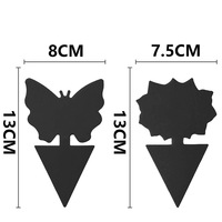 DLL589 Zwart Vangplaten Indoor Outdoor Gebruik Te Ontdoen Van Witte Vlieg Muggen Schimmel Muggen Trips Mineervlieg Vliegende Insecten