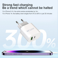 Pas cher Prix USB C Chargeur GaN Type C PD Charge Rapide EU chargeur tête 33W adaptateur haute puissance pour iPhone Pro Max XS Pour iPad Pro