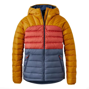 Chaqueta Acolchada con Cremallera, Impermeable y Cortavientos, con Capucha, Colores Personalizados, Estilo Urbano, Temporada de Invierno - Product Image 1