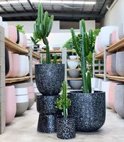 Maceta de cerámica de color blanco de Vietnam, precio barato, venta al por mayor, hecha en tamaño personalizado
