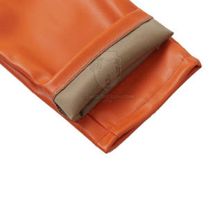 Pantalon en cuir lavé pour homme, coupe droite, décontracté, léger, respirant, écologique, de haute qualité, taille mi-haute, design sur mesure - Product Image 6