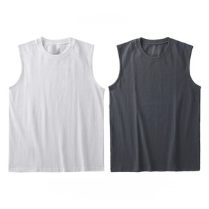 2024 débardeur en coton pour femmes 240gsm respirant col rond personnalisé débardeur à la mode - Product Image 3