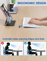 Clavier bi-mode Clavier BT 84 touches Structure de bouton de pied de ciseaux Rechargeable 2.4G Clavier d'ordinateur sans fil Offiec
