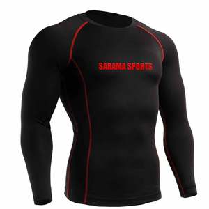 เสื้อรัดกล้ามเนื้อคุณภาพสูงรุ่นใหม่ล่าสุด เสื้อกีฬาแฟชั่นสำหรับผู้ชาย เสื้อรัดกล้ามเนื้อคุณภาพสูงสำหรับผู้ชาย - Product Image 1