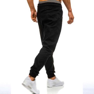 Pantalón de lona ligero para hombre con cintura elástica Servicio profesional OEM Alta calidad Transpirable Secado rápido - Product Image 6