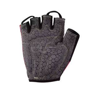 Gants de cyclisme d'hiver modernes pour hommes en cuir respirant, demi-doigts, légers, avec fermeture auto-agrippante, antidérapants pour l'entraînement en extérieur - Product Image 6