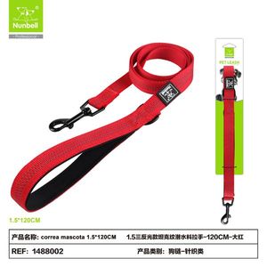 Laisse pour chien en néoprène triplement réfléchissante avec motif de réservoir, colliers, laisses et harnais pour animaux de compagnie - Product Image 4