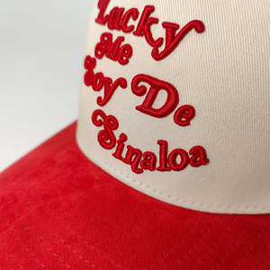 Gorra de béisbol de tela Oxford con logotipo bordado 3D clásico personalizable OEM, nueva gorra de diseñador deportivo a la moda, 5 paneles con logotipo de Metal - Product Image 5