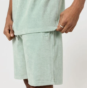 T-shirts et shorts confortables pour hommes ensembles en gros ensembles courts d'été personnalisés pour hommes couleur unie de haute qualité - Product Image 6