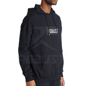 Venta caliente Nueva llegada Hombres Drop Shoulder Hoodies Estilo único Transpirable Sudaderas con capucha de gran tamaño - Product Image 3