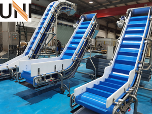 Snacknoten Vlees Fruit Groenteverwerking Gebruik Makkelijke Reiniging Hellingsband - Product Image 4