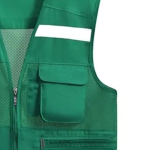 Gilet haute visibilité pour hommes, vente chaude, vêtements décontractés, nouveau design, tailles adultes, respirant, prix de gros, gilet haute visibilité pour hommes sur mesure pour adultes - Product Image 6