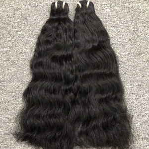 ผมเวียดนามแท้แบบธรรมชาติ ลอนคลื่นธรรมชาติ ทรงลอนหลวม แบบเย็บด้วยเครื่อง  ทรงผมลอนคลื่นแบบธรรมชาติ - Product Image 1