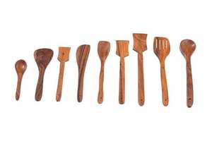 Cubiertos de Madera Artesanales de Tamaño Personalizable para Decoración del Hogar, Cubiertos Decorativos para Fiestas y Ramadán - Product Image 3