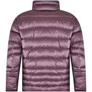 Venta al por mayor de los hombres de nylon con capucha chaquetas de invierno Puffer logotipo personalizado al aire libre cálido burbuja Puff relleno impermeable de talla grande con cremallera - Product Image 3