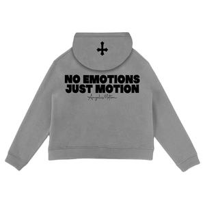 Y2K hombres Oversize 100% algodón polar con cremallera con capucha logotipo bordado personalizado ropa de calle ropa de moda al por mayor para hombres - Product Image 3