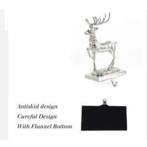 Soporte de Menorah de calidad superior de aluminio con base redonda niquelada Diseño de estrella Soporte de media de venta superior para iluminación de Menorah - Product Image 3