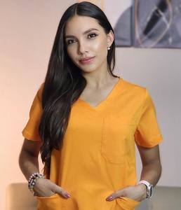 Conjunto de exfoliación médica más vendido para mujeres y hombres, uniforme de enfermera con cuello en V, Jogger, trajes de quirófano para Hospital Dental, venta al por mayor, personalización de fábrica - Product Image 5