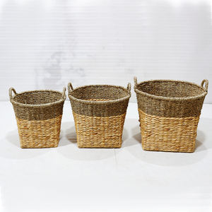 Artex Dong Thap Handcrafted Natural Water <b>Hyacinth</b> Organizer Laundry <b>Baskets</b> - Product Image 5