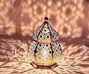 Lanterne en métal suspendue moderne de haute qualité bougeoirs parfumés élégants pots maison en plein air mariage anniversaire noël - Product Image 2