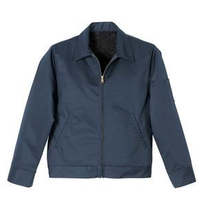 Chaqueta de trabajo de hombre de alta calidad con bordado y logotipo personalizado OEM con cremallera metálica, chaqueta de lona de invierno con relleno de algodón, posición frontal - Product Image 3