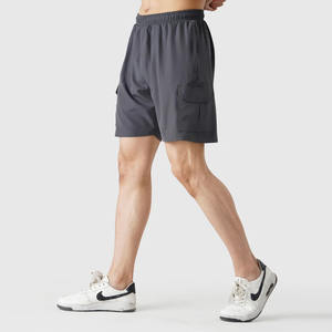 Pantalones Cortos Deportivos Personalizados al por Mayor para Hombre, de Secado Rápido, de Poliéster, para Gimnasio, Fitness, Yoga y Entrenamiento - Product Image 4