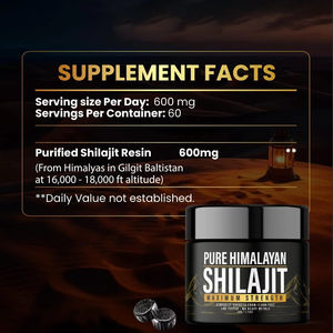 Premium Quality Himalayan Shilajit Resin Natural Herbal <b>Extract</b> Food Grade & Wild Cultivation for Health Support - Product Image 2