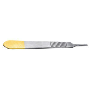 Best Quality Half Gold <b>Scalpel</b> Handle Stainless Steel BP Handle <b>Blade</b> Holders No 3 for Surgical Surgery <b>Blade</b> Holder - Product Image 5