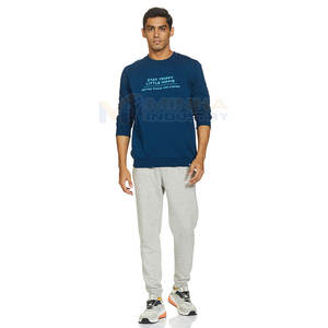 Sweat-shirt en polaire chaud pour homme, style col rond, avec matière respirante, idéal pour les sorties de travail - Product Image 4