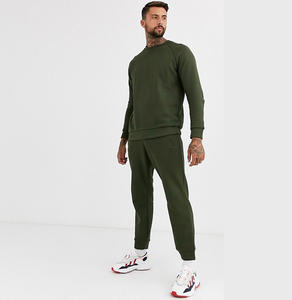 Ensemble de survêtements complets en polaire avec logo personnalisé unisexe pour hommes survêtements d'hiver décontractés et écologiques - Product Image 1