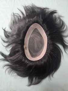 Mono Base Indian <b>Hair</b> Toupee Prothesis <b>Wig</b> Body Wave Loose Wave Remy <b>Hair</b> Taz <b>Hair</b> Bangladesh - Product Image 4