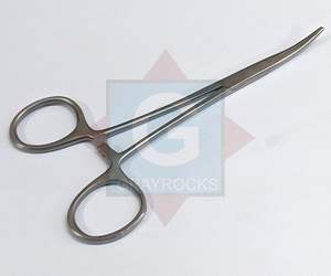 Pince hémostatique anti-moustiques incurvée de haute qualité 5.5 ''outil de serrage chirurgical manuel de précision - Product Image 1