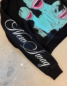 Sudaderas con Capucha Estampadas, Logotipo Personalizado, Gruesas, Holgadas, con Hombros Caídos, Sudaderas con Capucha para Hombre, Ropa Urbana - Product Image 5