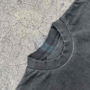 Camiseta ligera con lavado ácido, camisetas de secado rápido para hombre, nueva camiseta de moda para exteriores, diseña tu propia camiseta lavada con ácido al por mayor - Product Image 5