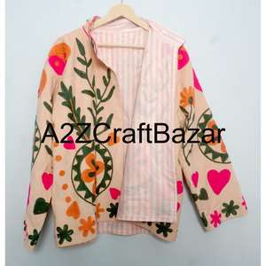 Veste courte ethnique brodée traditionnelle pour femme, idéale pour l'automne – Fournisseur en gros de vêtements d'extérieur tendance - Product Image 6