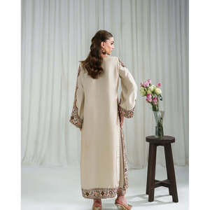 Traje de Dos Piezas Estampado para Mujer Fusion Oringa, Camisa Larga, Precio 2499/- SL00249 - Product Image 6