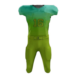 Camiseta de fútbol americano para hombre, conjunto de uniforme con estampado de transferencia de calor personalizable, transpirable, de secado rápido, antibacteriano, de talla grande - Product Image 2