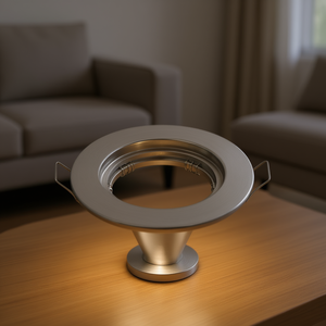 โคมไฟตั้งโต๊ะสแตนเลสสตีลแบบวงแหวนไดโครอิกคงที่ 50 ชิ้น - Product Image 3