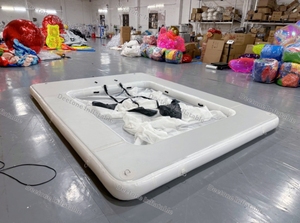 <span class=keywords><strong>Piscine</strong></span> gonflable pour yacht avec filet anti-méduse, <span class=keywords><strong>piscine</strong></span> portable pour bateau, divertissement en mer - Product Image 3